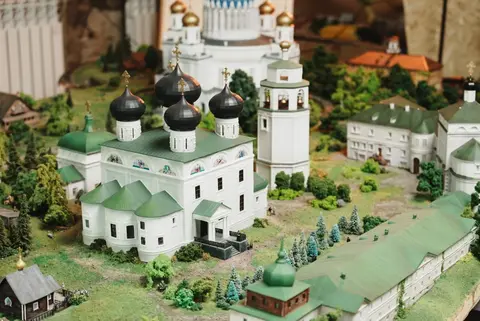 Соборный ансамбль макета, общий план